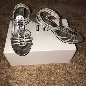 Rialto Silver sandals with heel